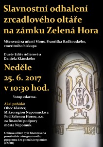 Plakát ZH oltář